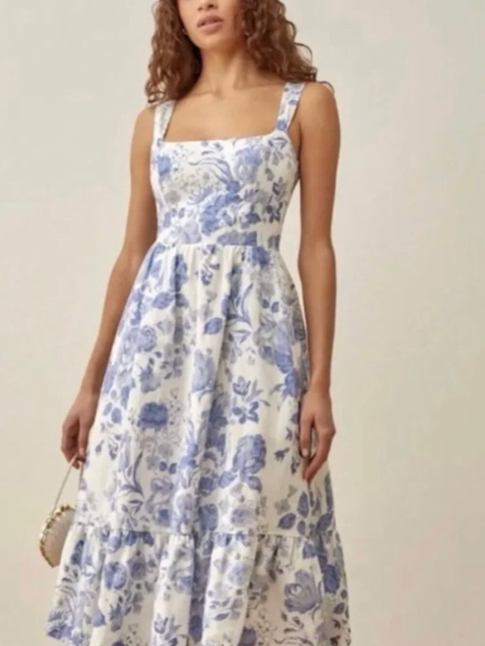 Reformation Bucatini Linen Midi Dress - Picture 7 of 7